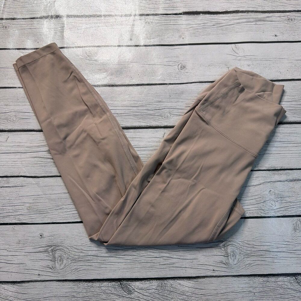 Beige Workout Gym Leggings